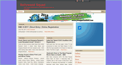 Desktop Screenshot of bollysquad.com